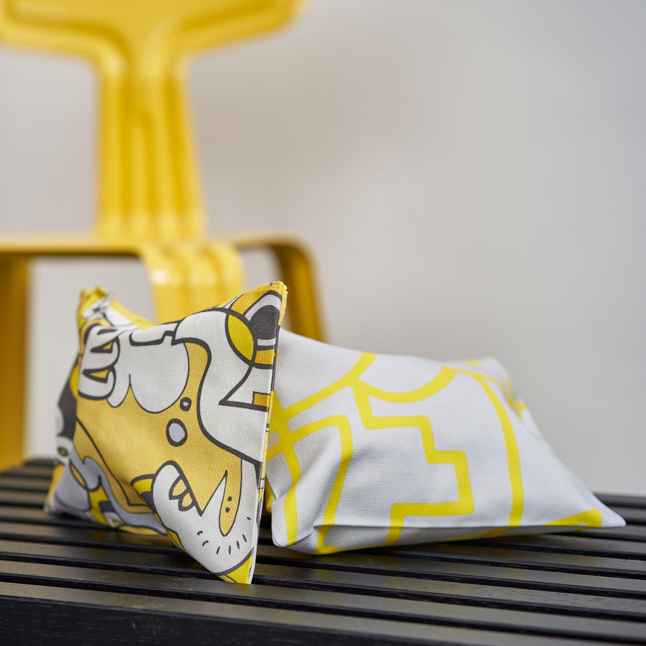 bags made of sample fabrics