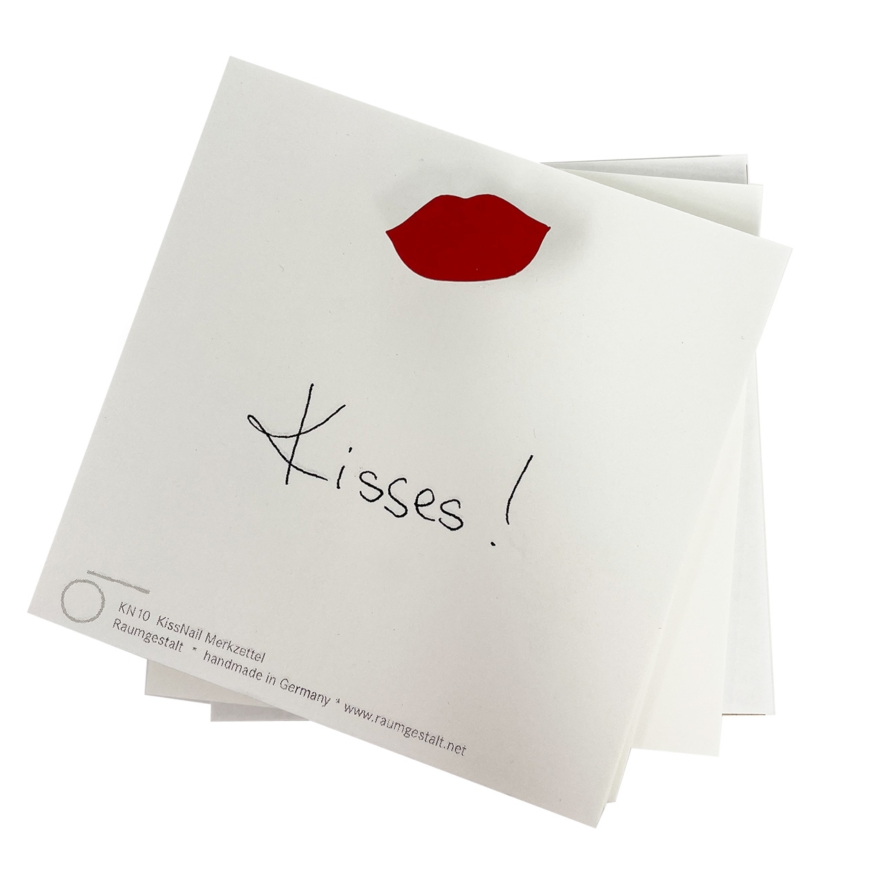 Kisses notepad