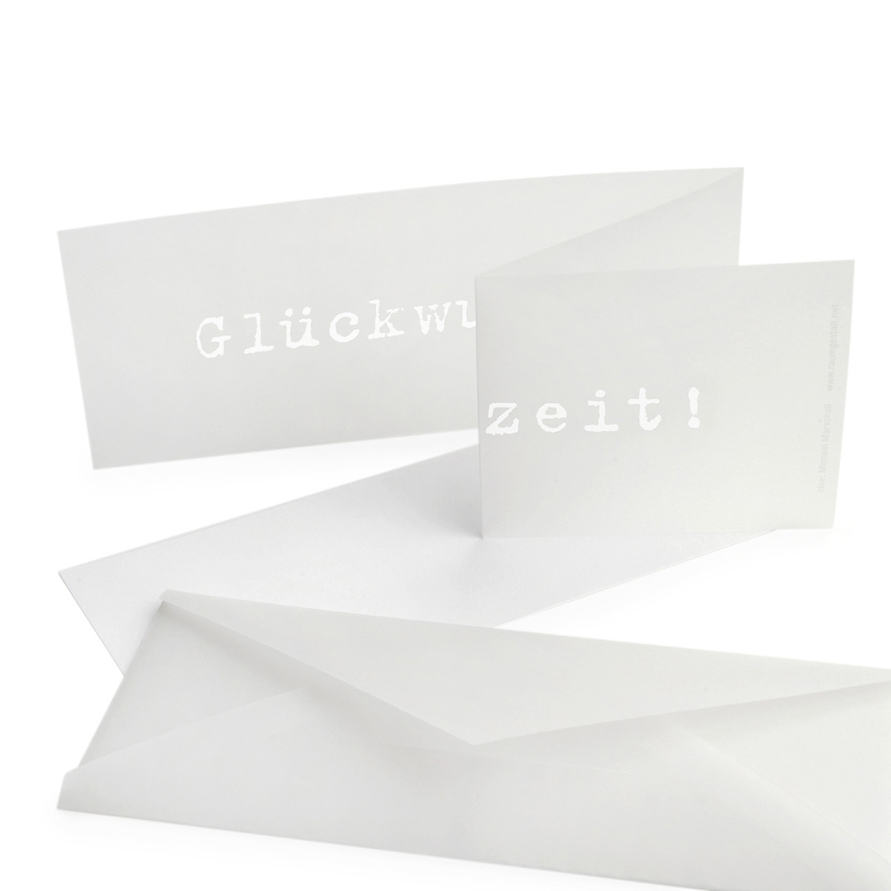 Greeting card for weddings