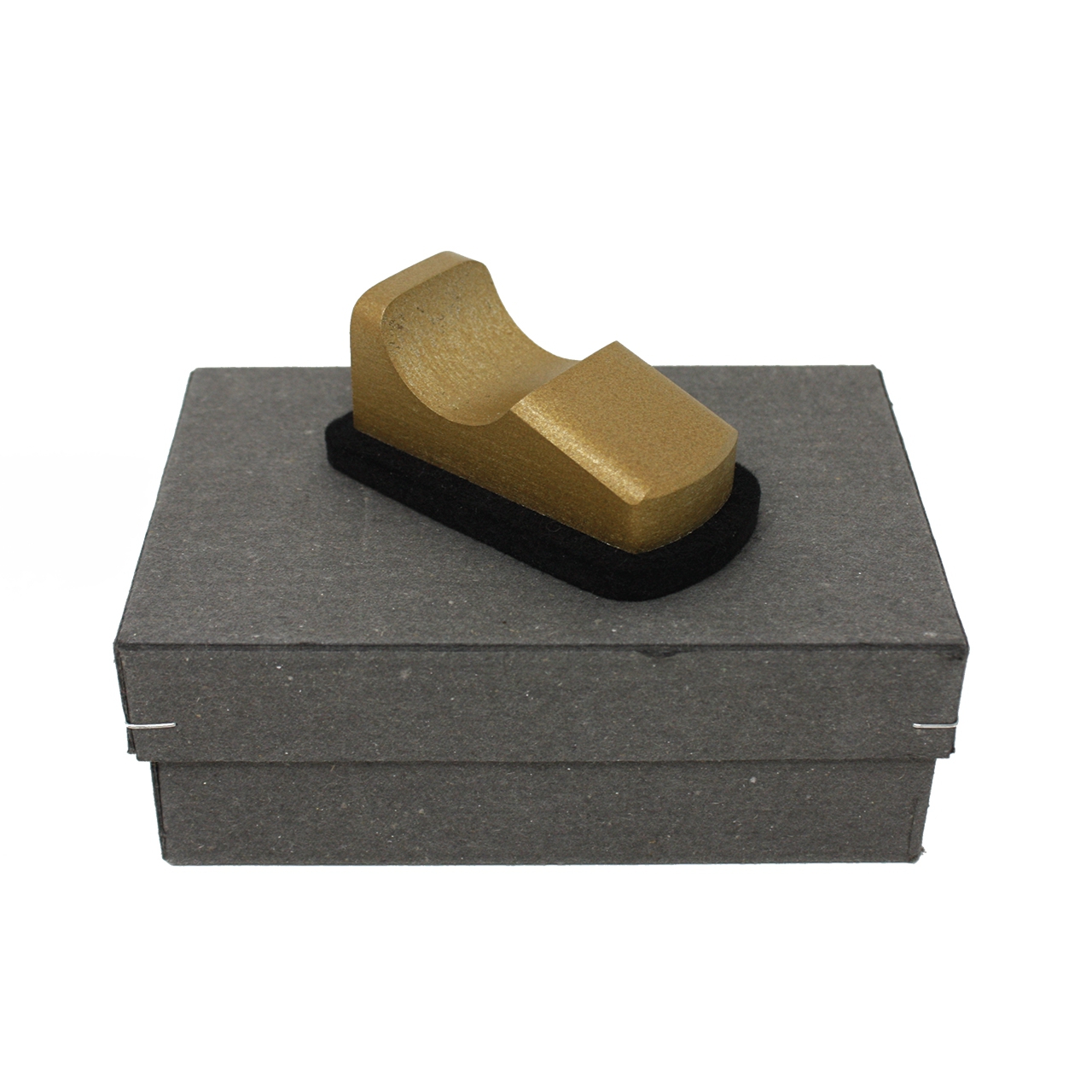 Autoscooter, golden in der Geschenkbox