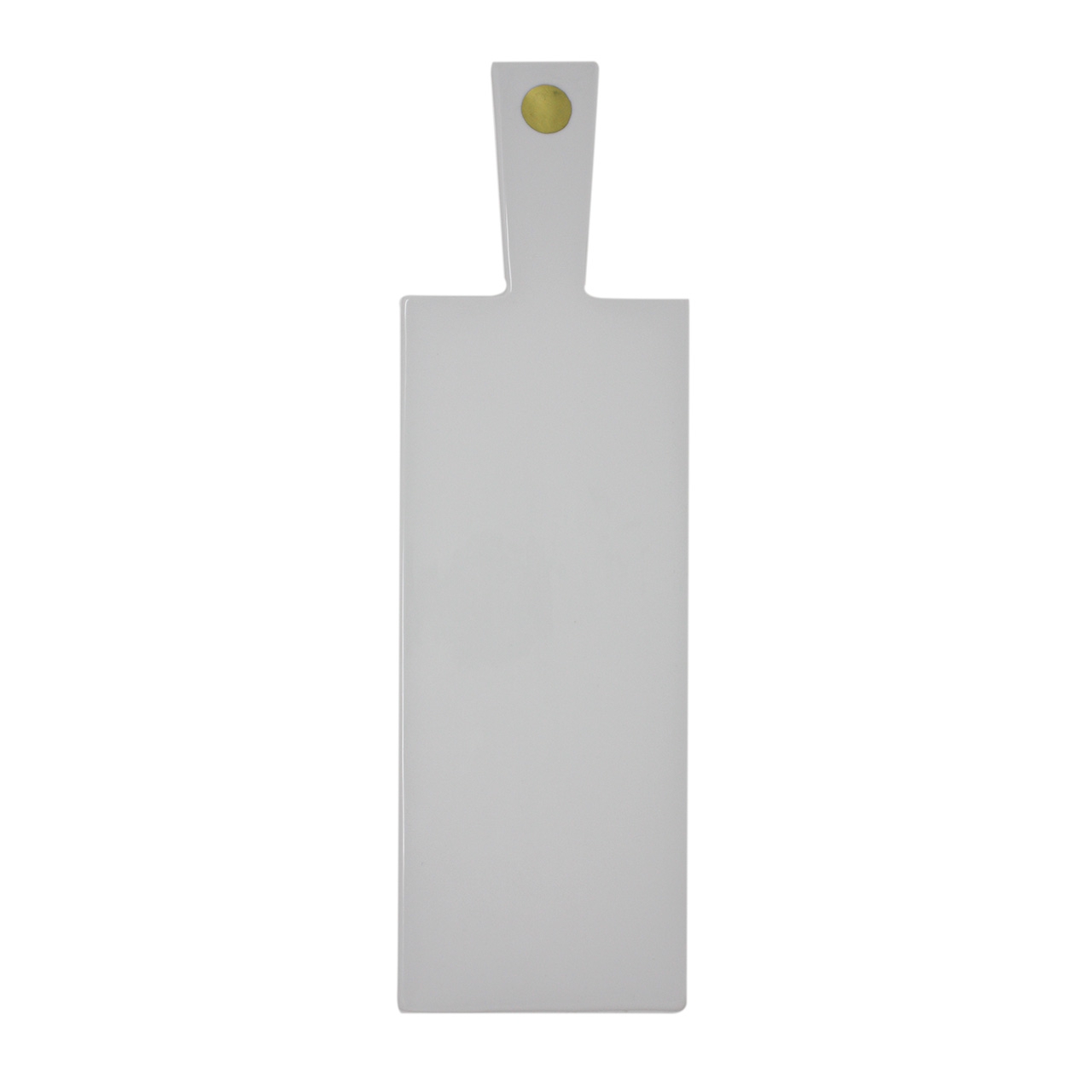 Board made of porcelain with golden dot