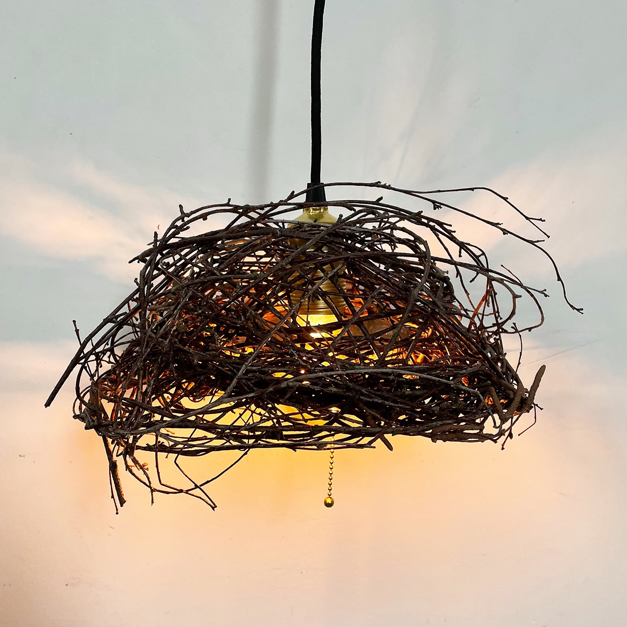 bird&#x2018;s nest-lamp