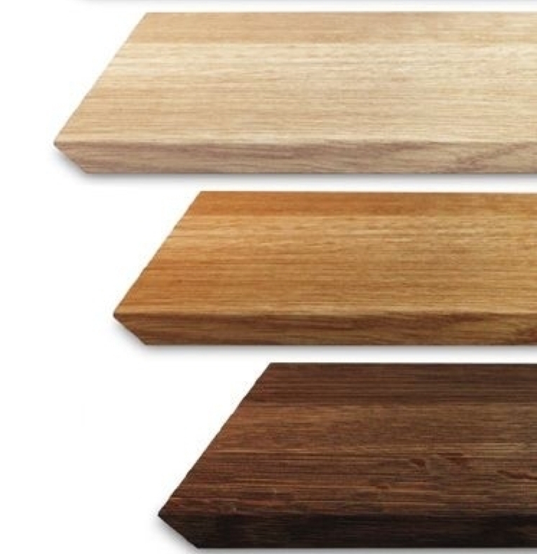 Boards made of oak