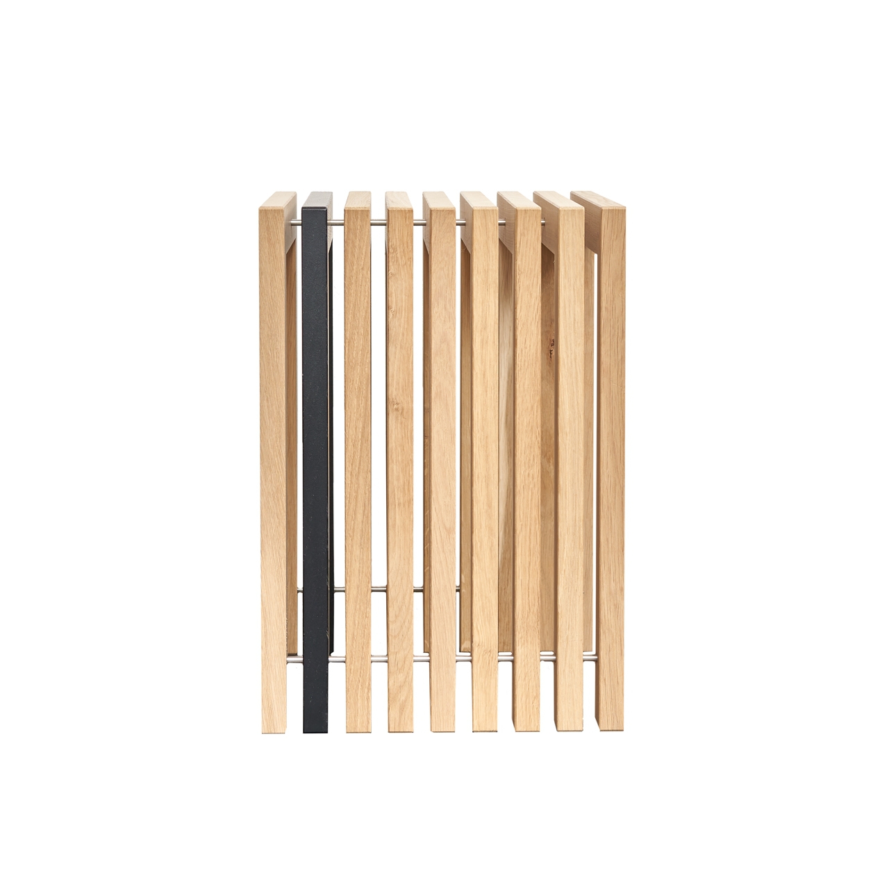 Hocker, 1 Lamelle schwarz