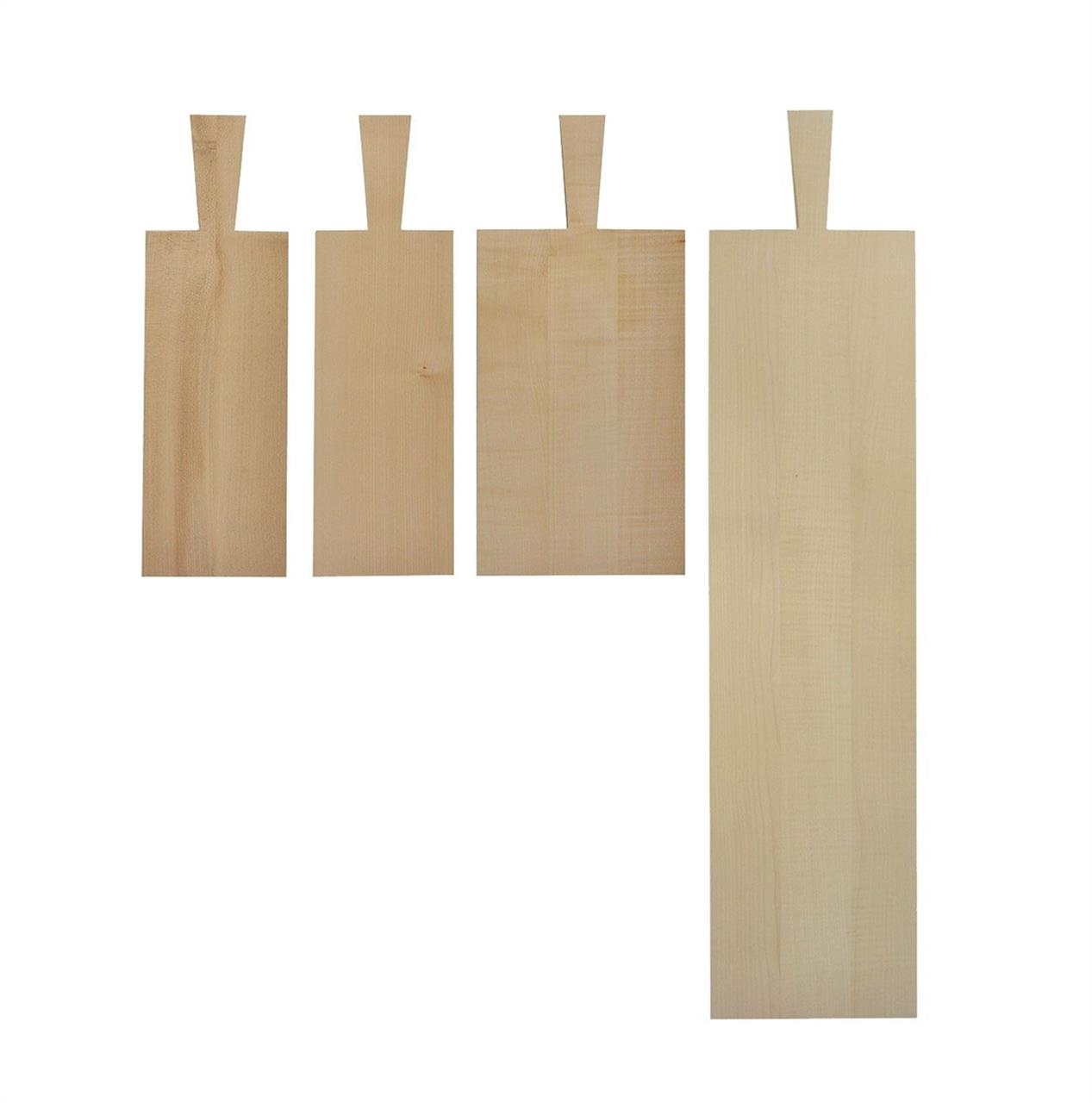 Boards with handle made of maple