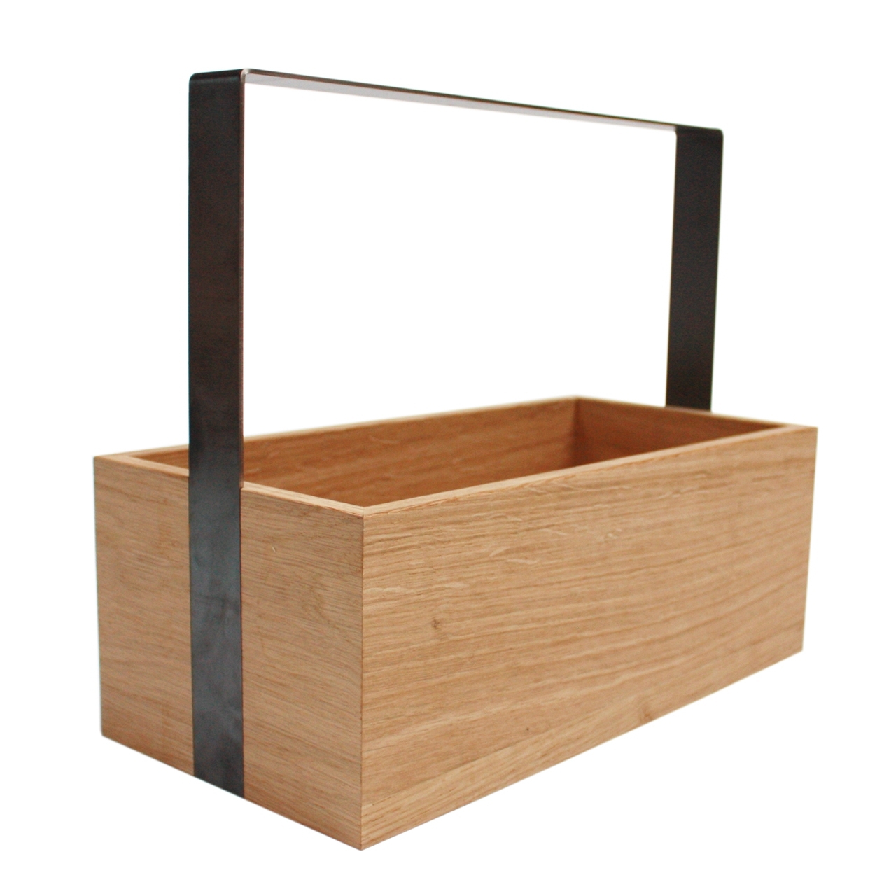 Box aus Eiche mit Griff