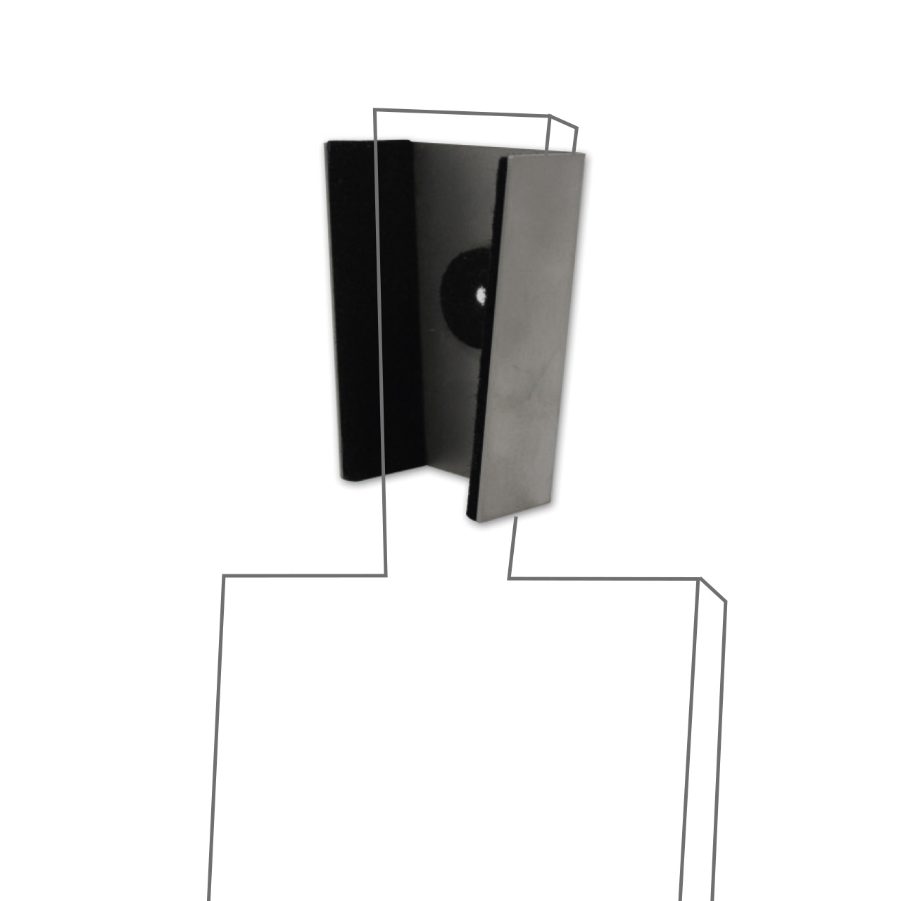 Wall holder for boards