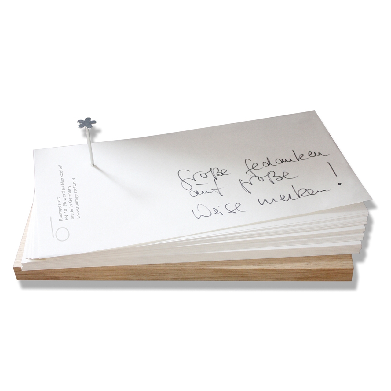 The big FlowerNail notepad
